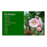 pink mallow business cards
