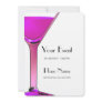 Pink Martini Cocktails Invitation Template
