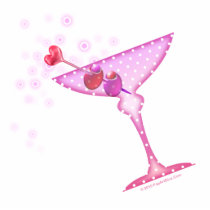 PINK MARTINI Sculpture, Pin, Ornament Photo Cut Outs
