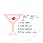 Pink Martini Stickers