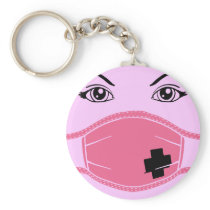Pink Medical Mask Graphic