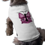Pink Meow Mask Dog T Shirt