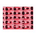 pink metal postcards