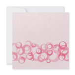 Pink Mod Circles Invitation