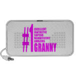 Pink Modern Grannies : Number One Granny Notebook Speakers