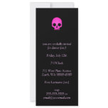 Pink Mosaic Skull invitations