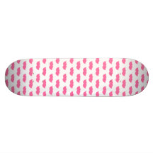 Pink Moustaches Skateboard Decks