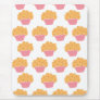 Pink muffin pattern mousepad