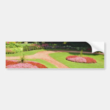 Pink Muir Gardens, Toronto, Ontario flowers Bumper Stickers
