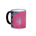 Pink N Teal Morning Glory Duo mug
