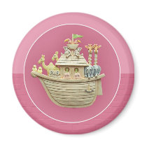 Pink Noah's Ark magnets