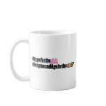 Pink or Stink? mugs