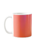 Pink & Orange Abstract Artwork: mugs