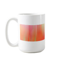 Pink & Orange Motion Blur Mug