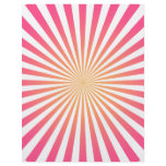 Pink & Orange Radial Lines: Custom Template Personalized Flyer