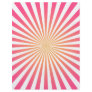 Pink & Orange Radial Lines: Custom Template Personalized Flyer