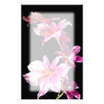 Pink Orchid. Customized Stationery