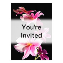 Pink Orchid. Invitations