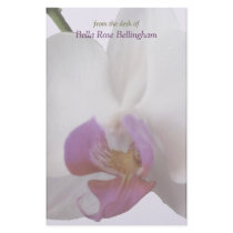 Pink Orchid Stationery