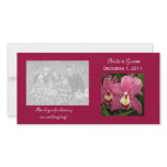 Pink Orchid Thank You Photo Cards
