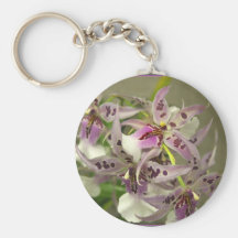 Pink Orchids keychain