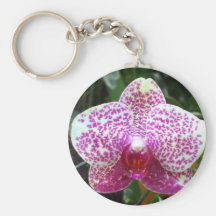 Pink Orchids Keychain