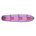 Pink Owl Skateboard