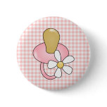 Pink Pacifier buttons