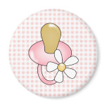 Pink Pacifier magnets