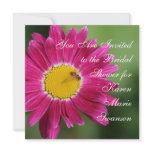 Pink Painted Daisy - Blank back