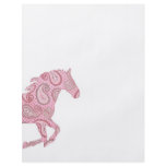 Pink Paisley Horse Flyer