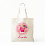 Pink Palace Tote bags