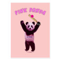 Pink Panda Cricket business cards