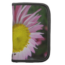 Pink Paper Daisy Smartphone Folio Folio Planner