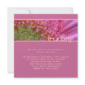 Pink Party Invitation