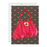 Pink Patent Shoulder Bag invitations
