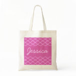 pink pattern bags