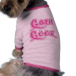 Pink Pattern Goth Geek pet clothing