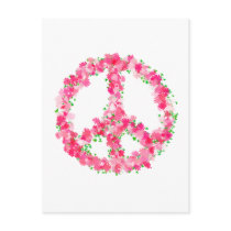 Pink Peace Flowers