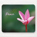 Pink Peace Mousepad