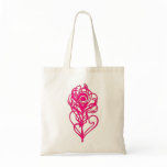 Pink Peacock Feather bags