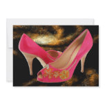 Pink Peeptoe Pumps with Swarovski Crystals Announcement