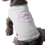 Pink Pentagram Pentacle Dog Clothes