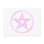 Pink Pentagram Pentacle Postcards
