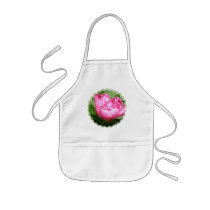 Pink Peony Children's Smock Aprons