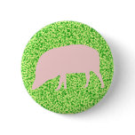 Pink Pig Button