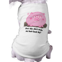 Pink Pig Dog Shirt
