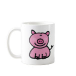 Pink piggy mugs