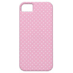 Pink pin polka dots dot pattern print iphone 5 iPhone 5 case