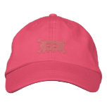 Pink Pirate embroidered hats